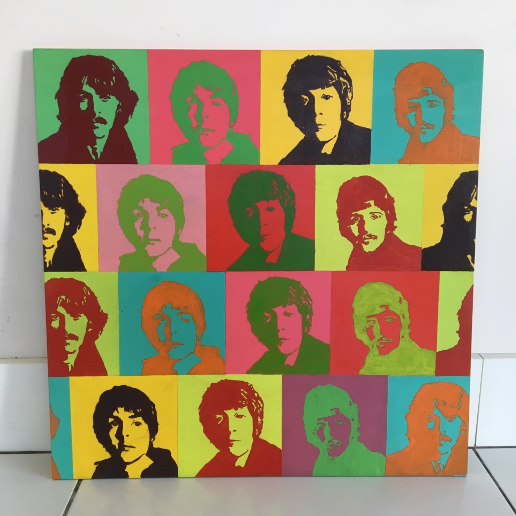 Laurence Lebon 60 x 60 cm Peinture de Laurence Lebon