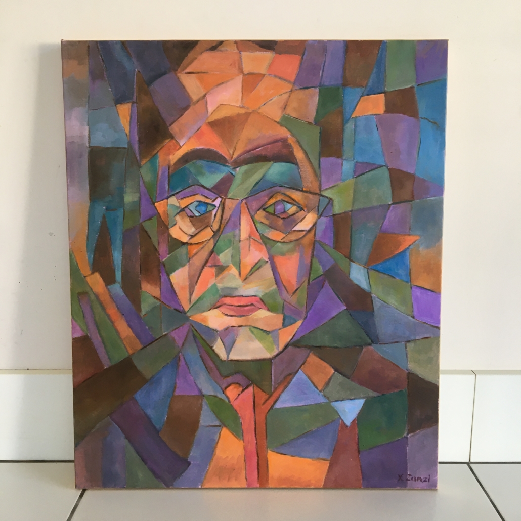 Yves Zanzi 65 x 55 cm Peinture d'Yves Zanzi