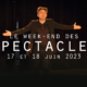 Week-end des spectacles de théâtre 2023