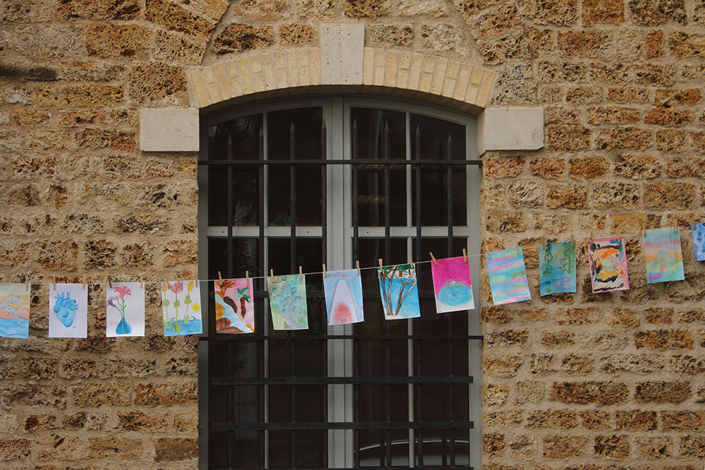 Photo de la Grande Lessive d'octobre 2023 à Saint-Cloud