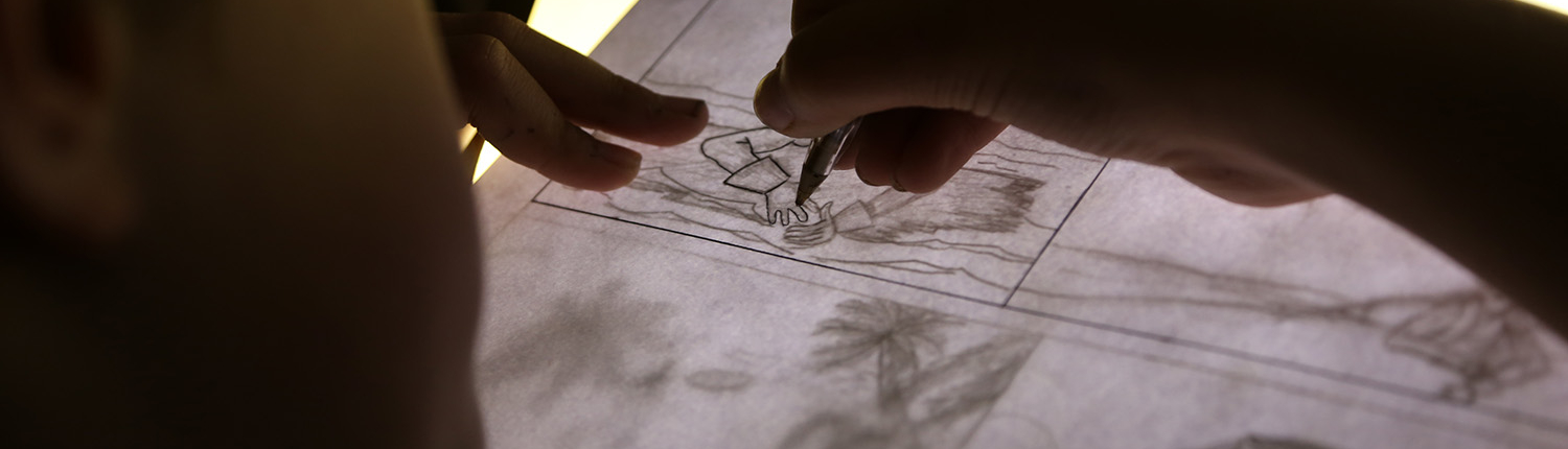 Adhérent de l'ECLA en atelier bande dessinée