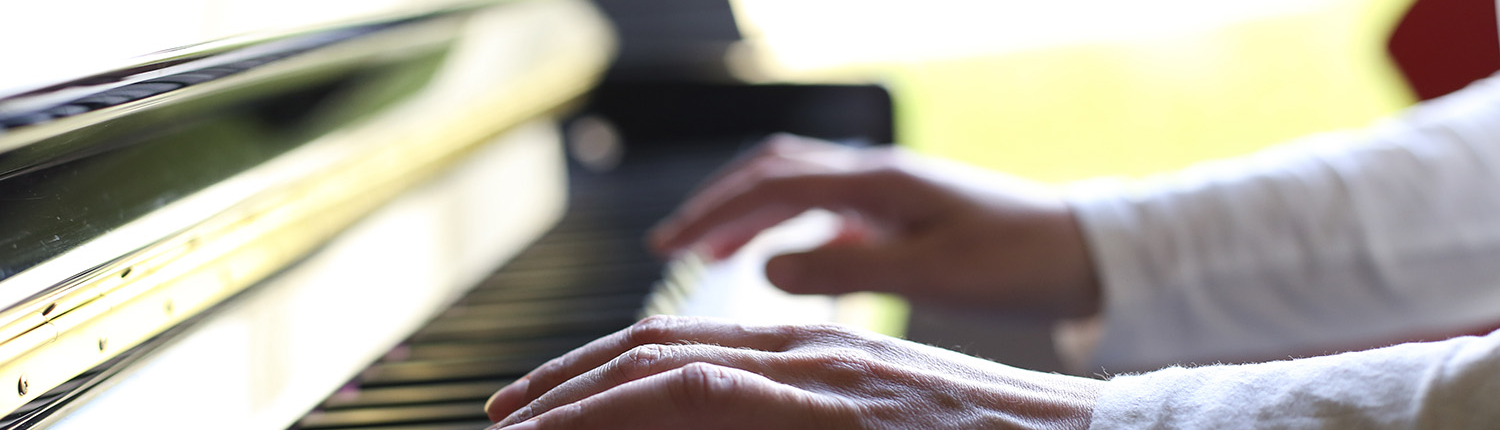 Adhérent de l'ECLA en atelier piano