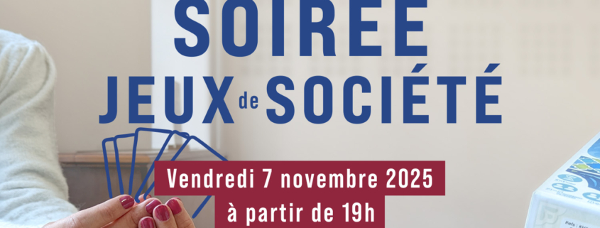 Soirée jeux de société